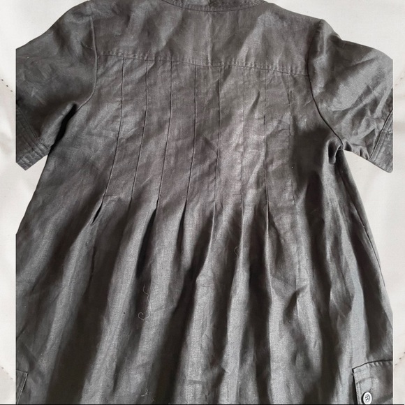 GORDON SMITH new linen dress, size 12 in black - Picture 6 of 11